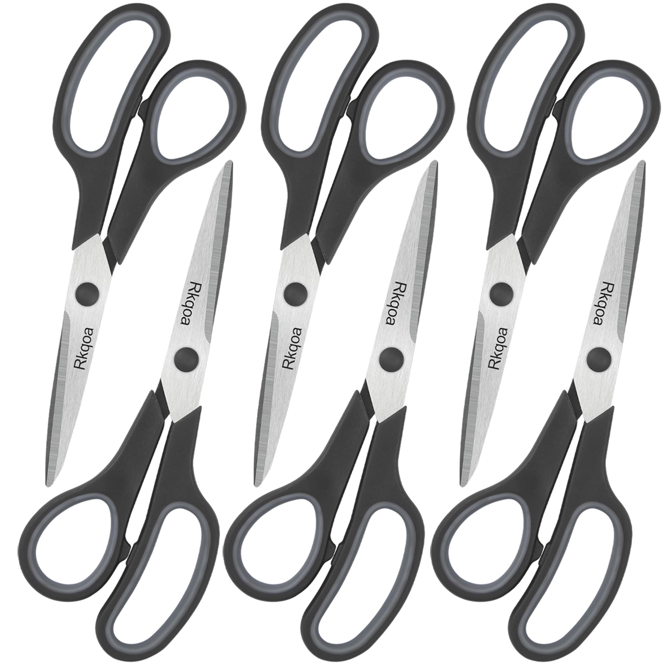 Amazon.com : Black 6 Scissors Pack, Rkqoa 8